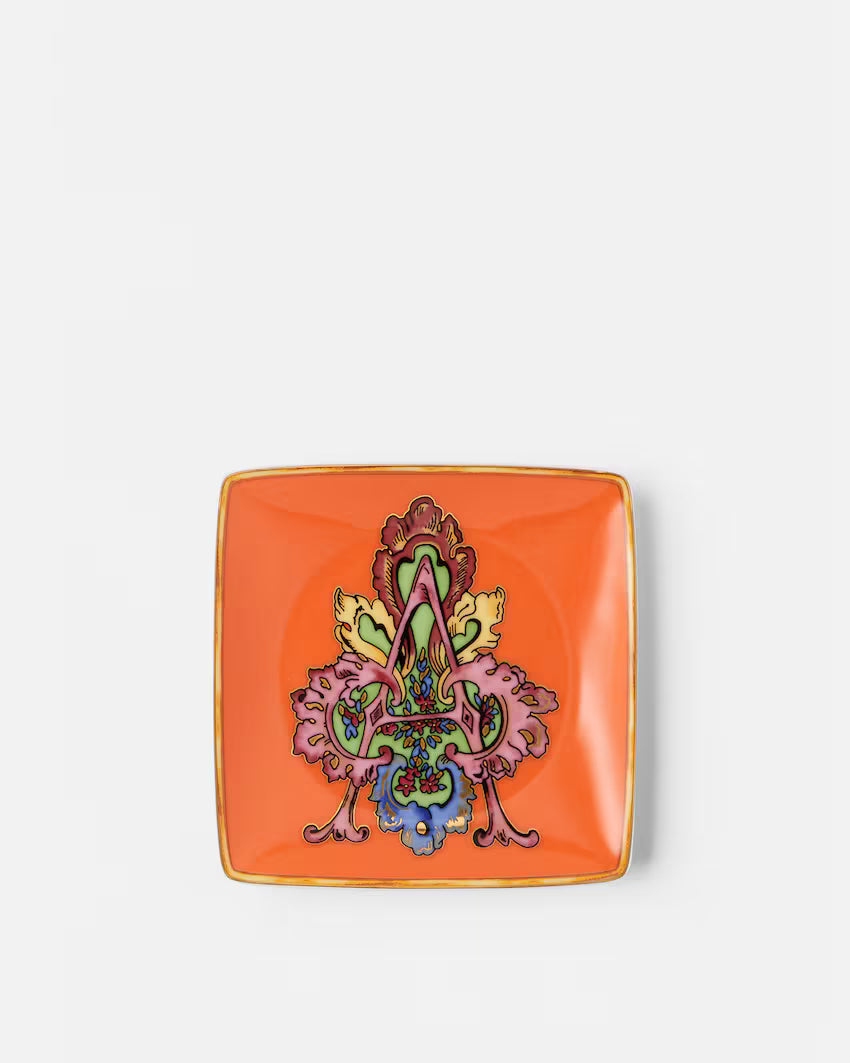 Piattino Versace lettera A
