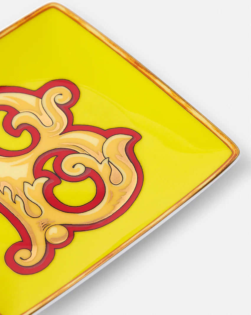 Piattino Versace lettera B