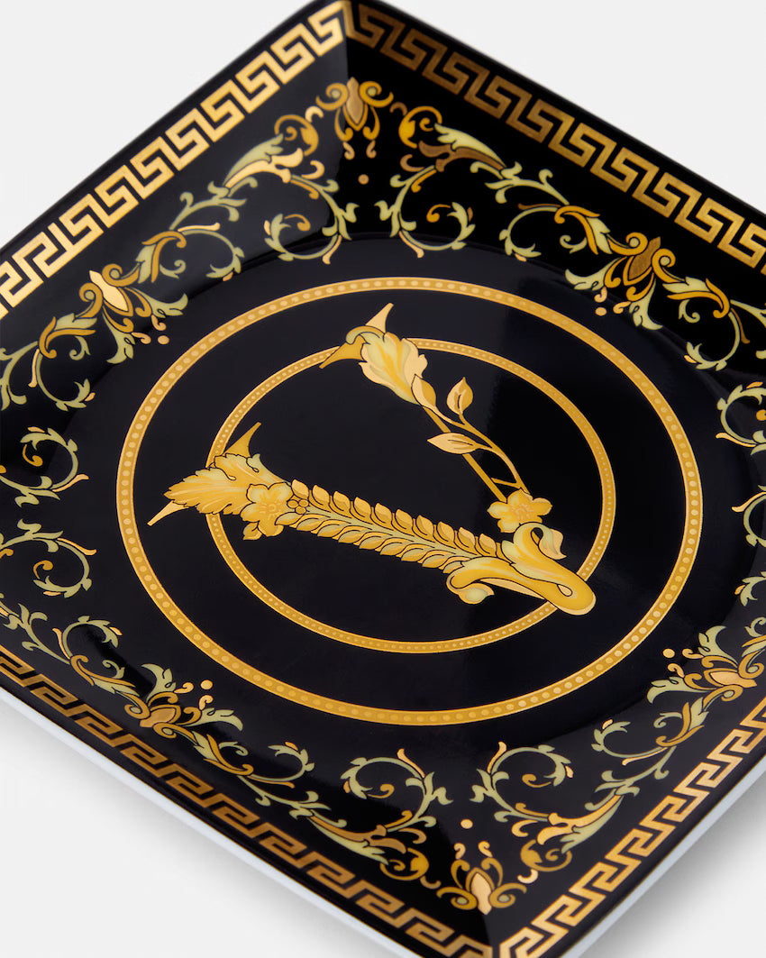 Piattino Versace Virtus Gala Black