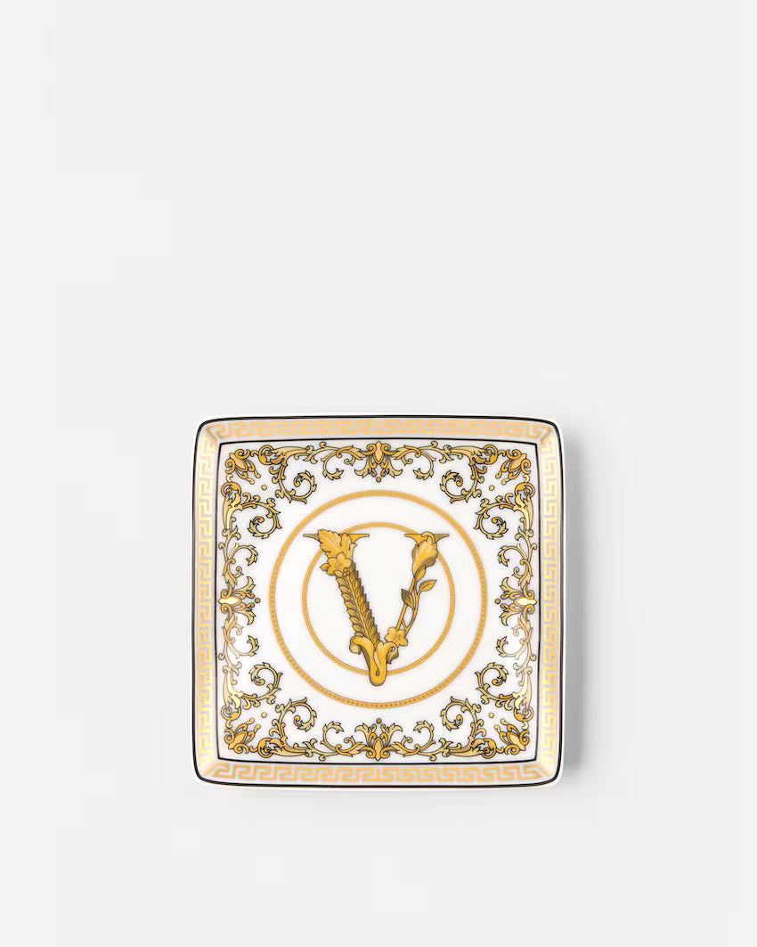 Piattino Versace Virtus Gala White