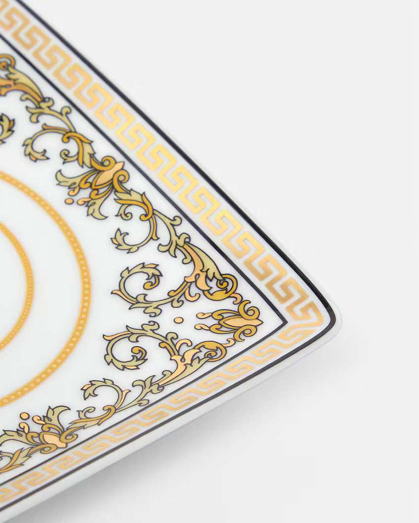 Piattino Versace Virtus Gala White