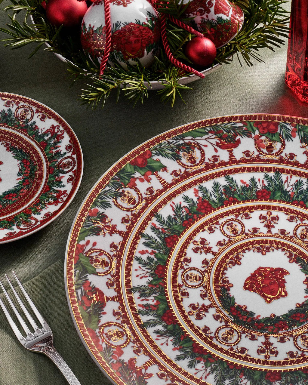 Piatto Natale Versace