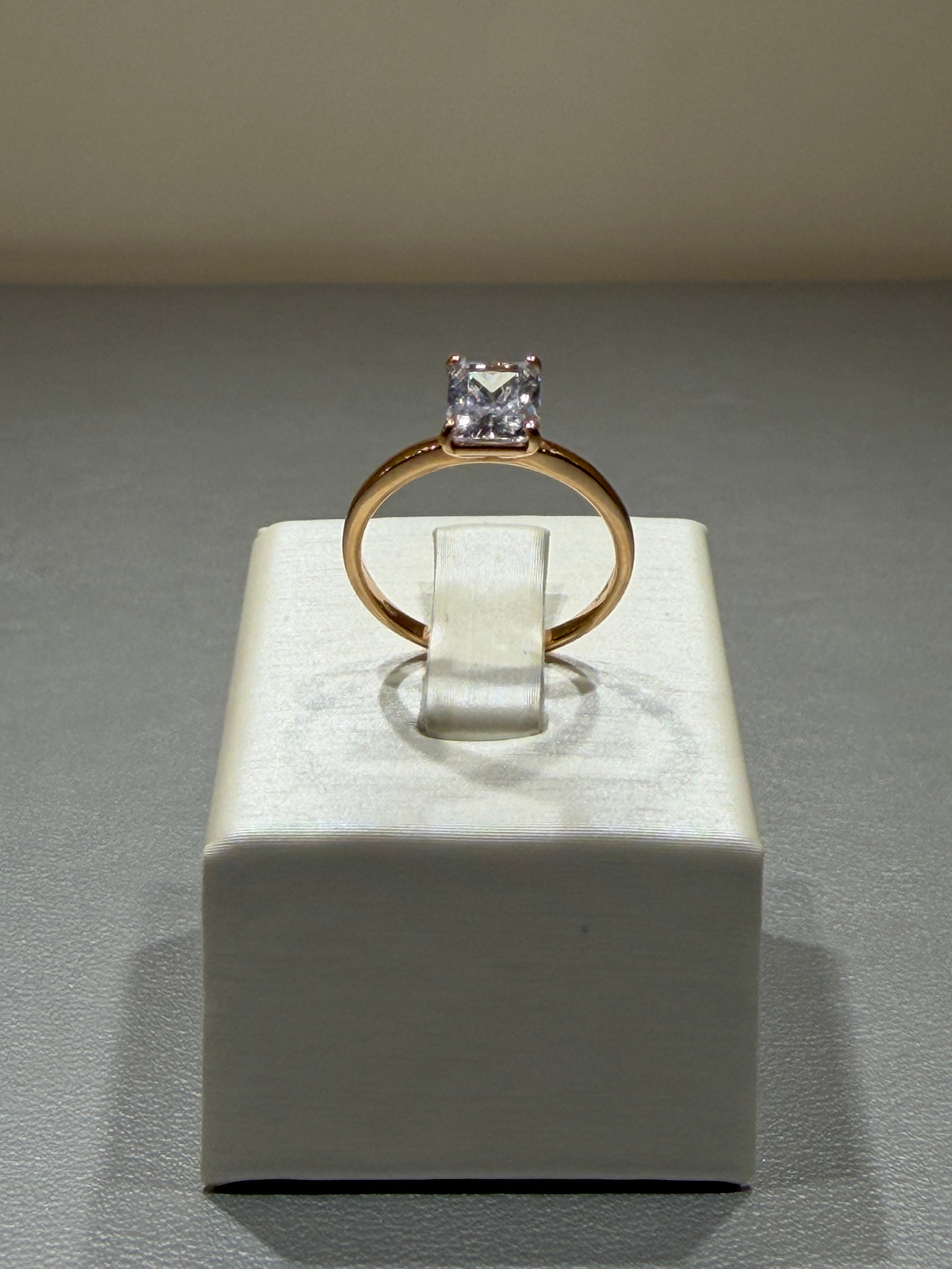 Anello in Oro Rosa 18kt - Oreficeria Savioli