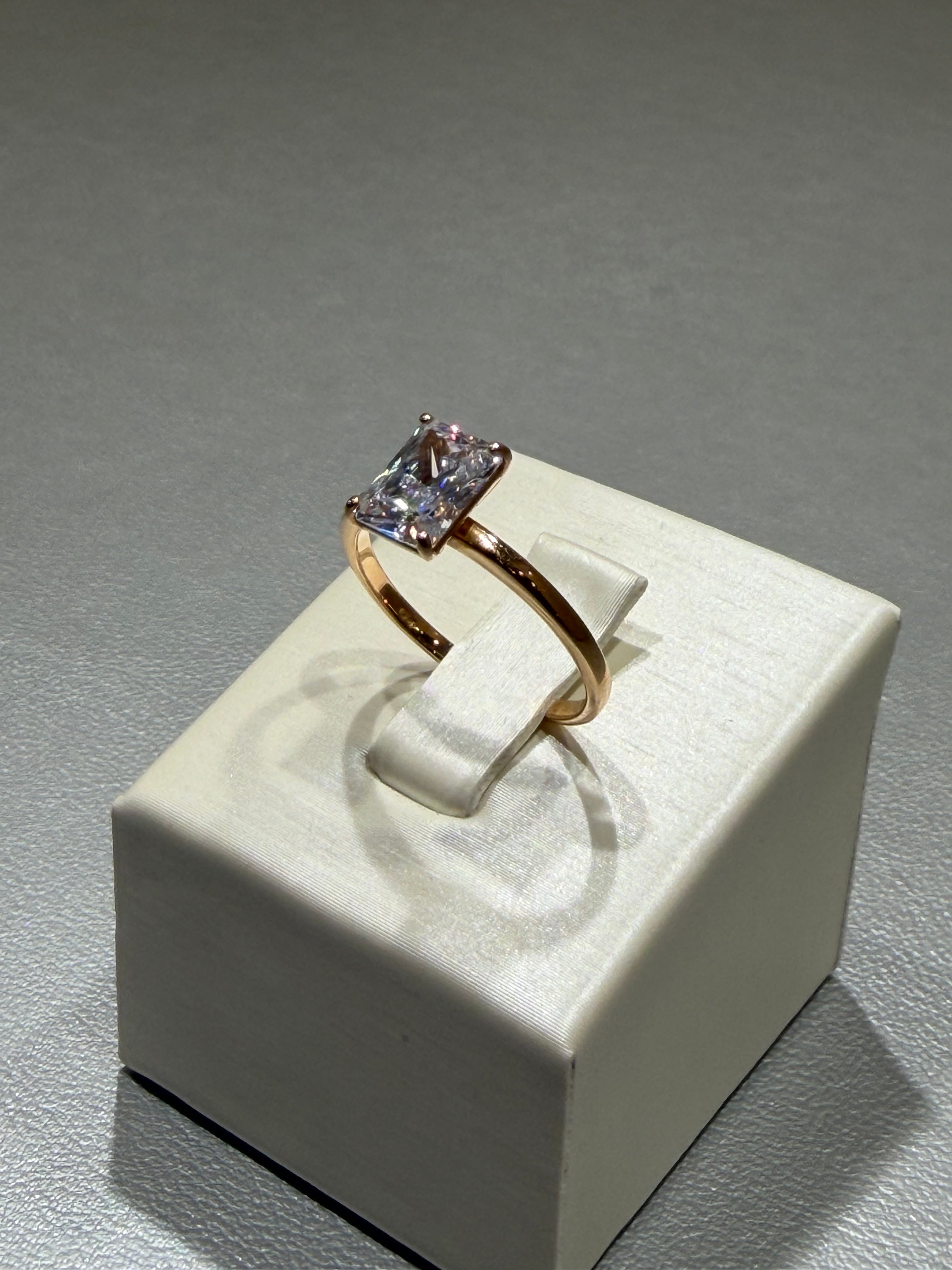 Anello in Oro Rosa 18kt - Oreficeria Savioli