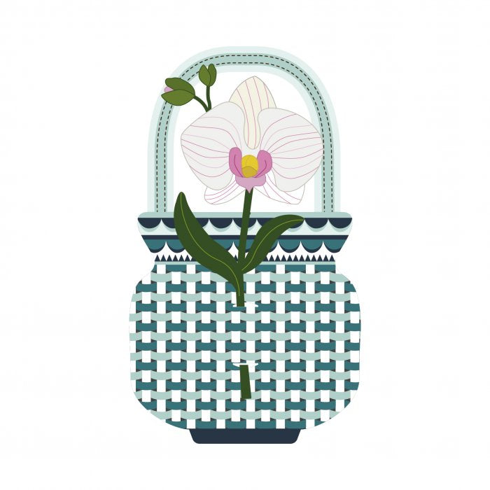 Segnaposto Vesta Orchidea