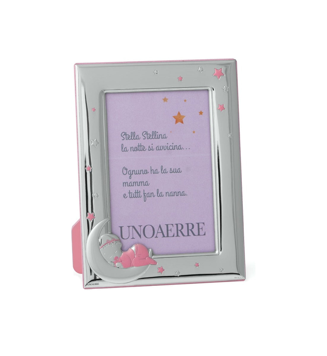 Cornice argento 925 bimba UNOAERRE