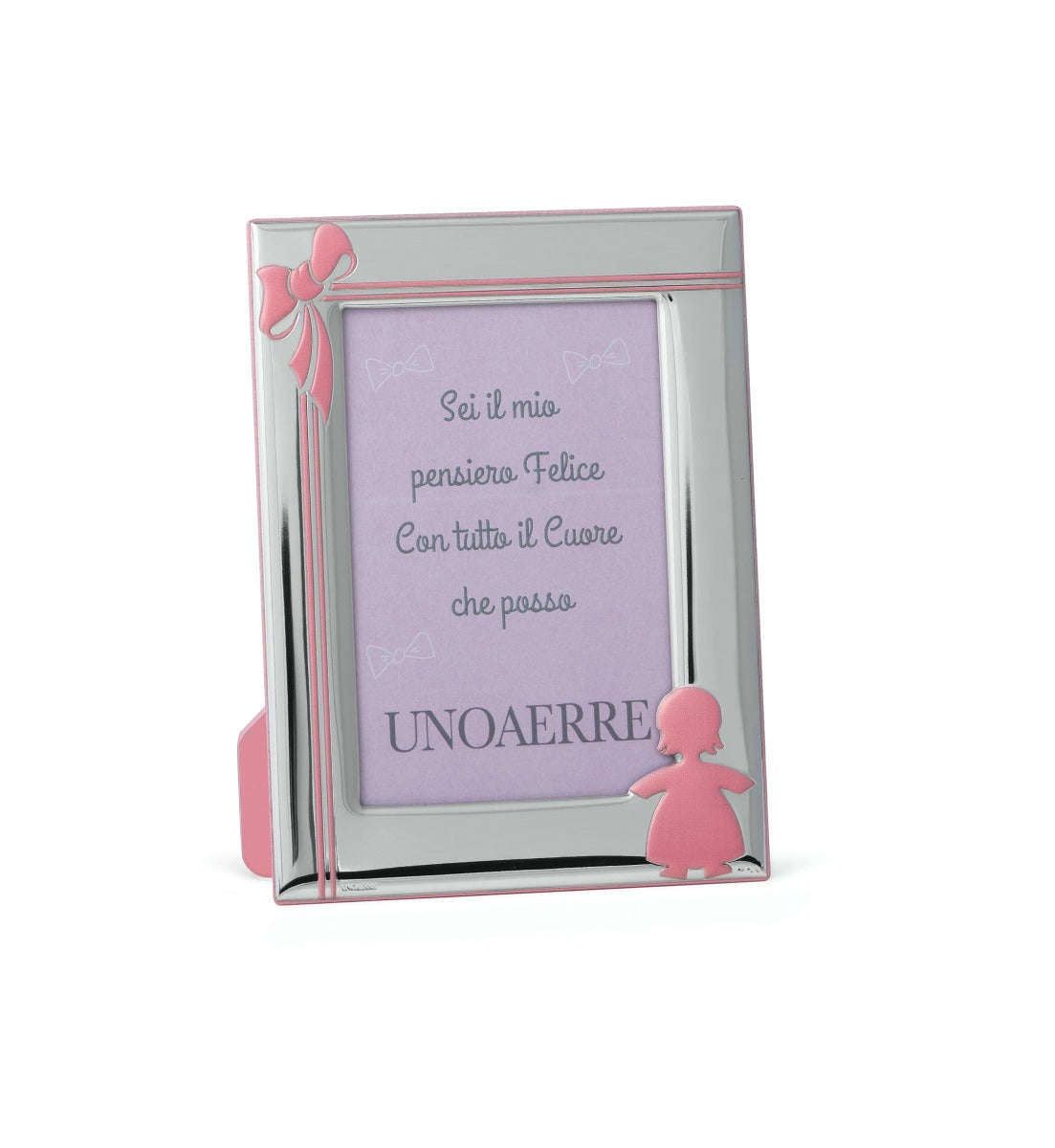 Cornice argento 925 bimba UNOAERRE