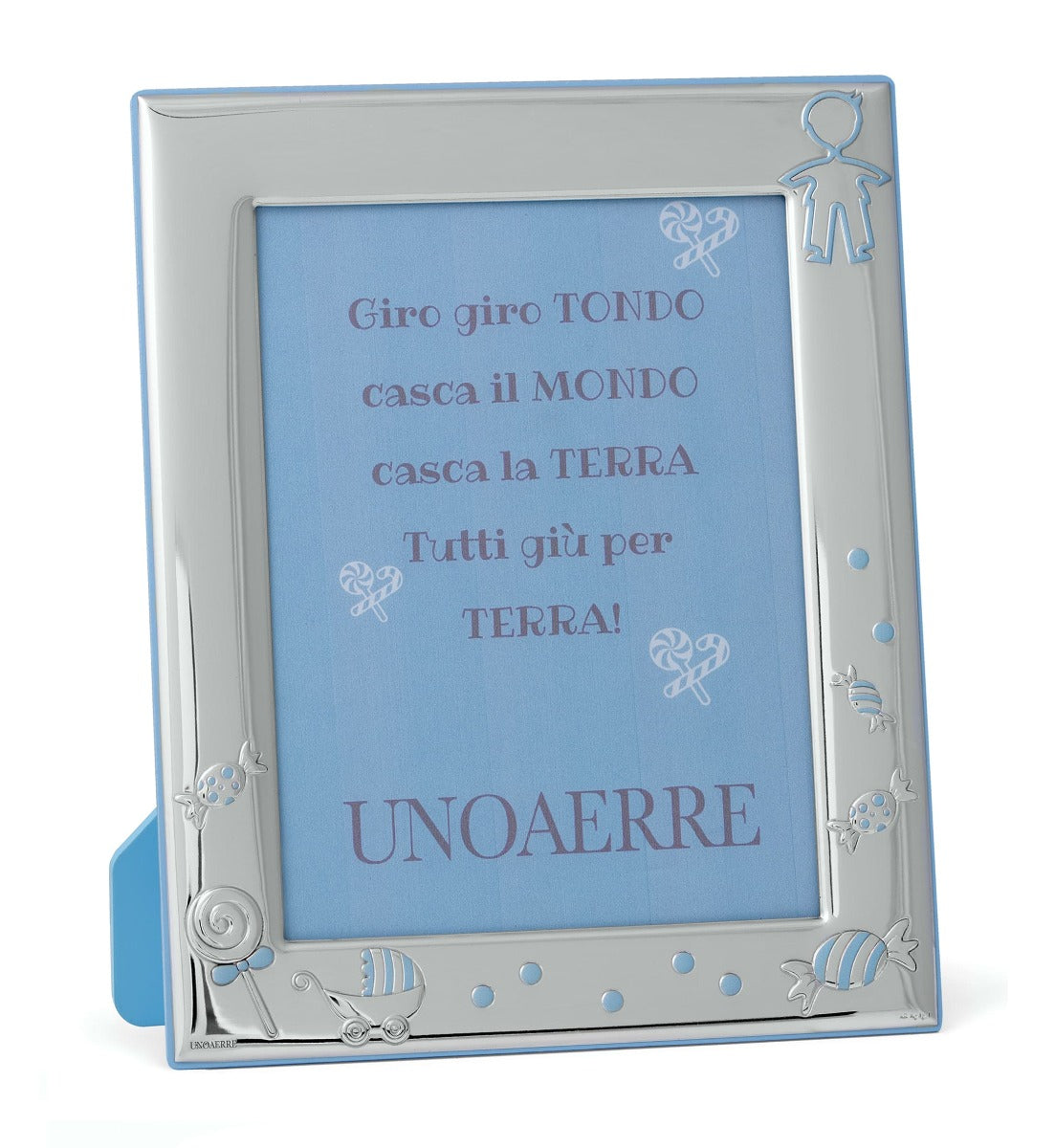 Cornice argento 925 bimbo UNOAERRE