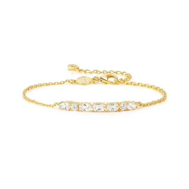Nomination-Armband aus 925er Silber