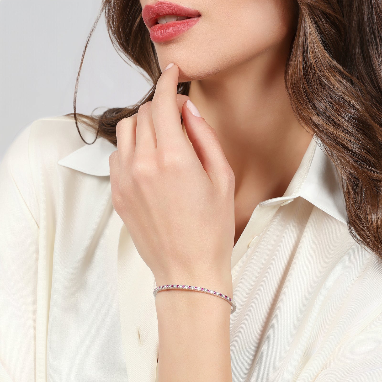 Tennis rigido UNOAERRE bianco e rosso