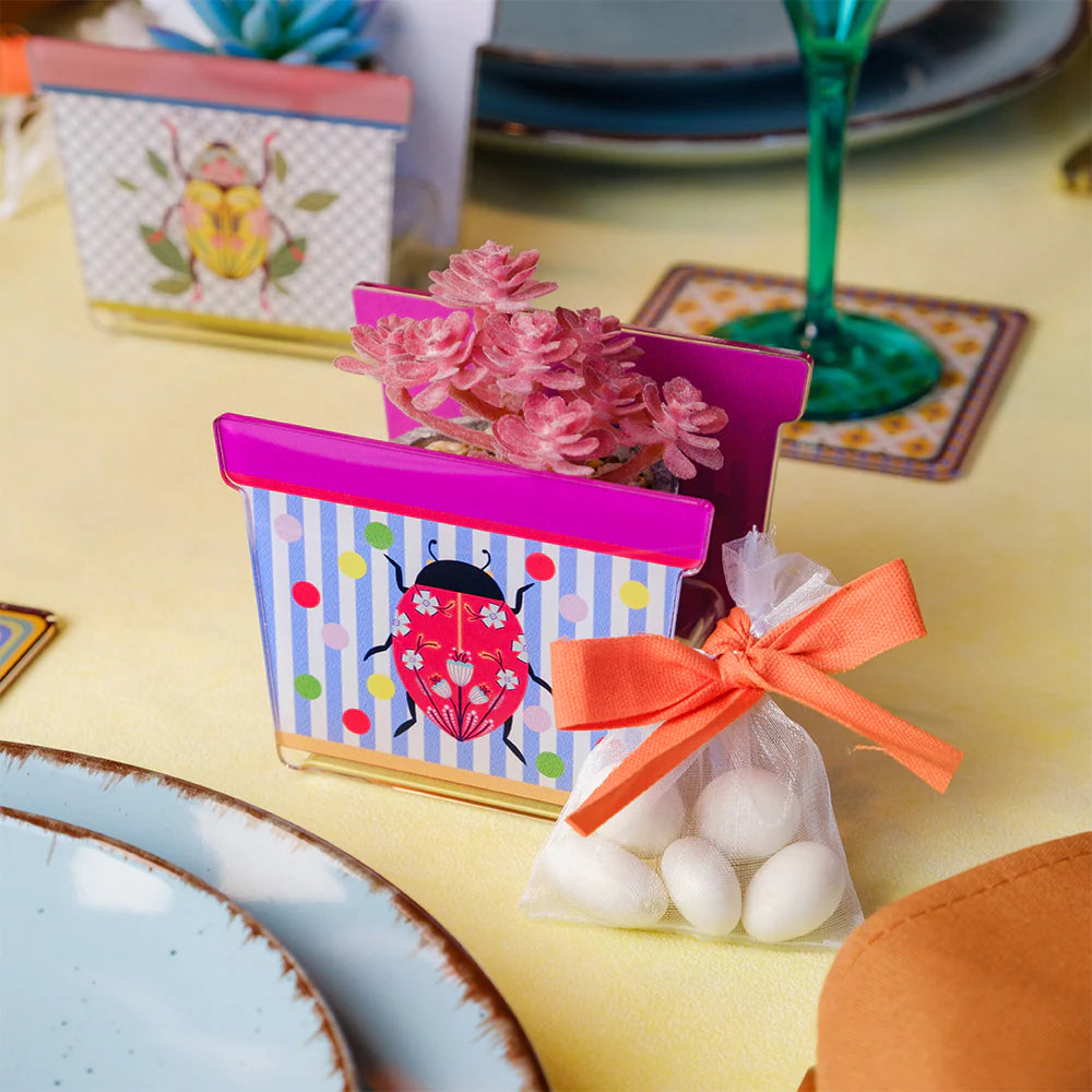 Portavaso VESTA coccinella