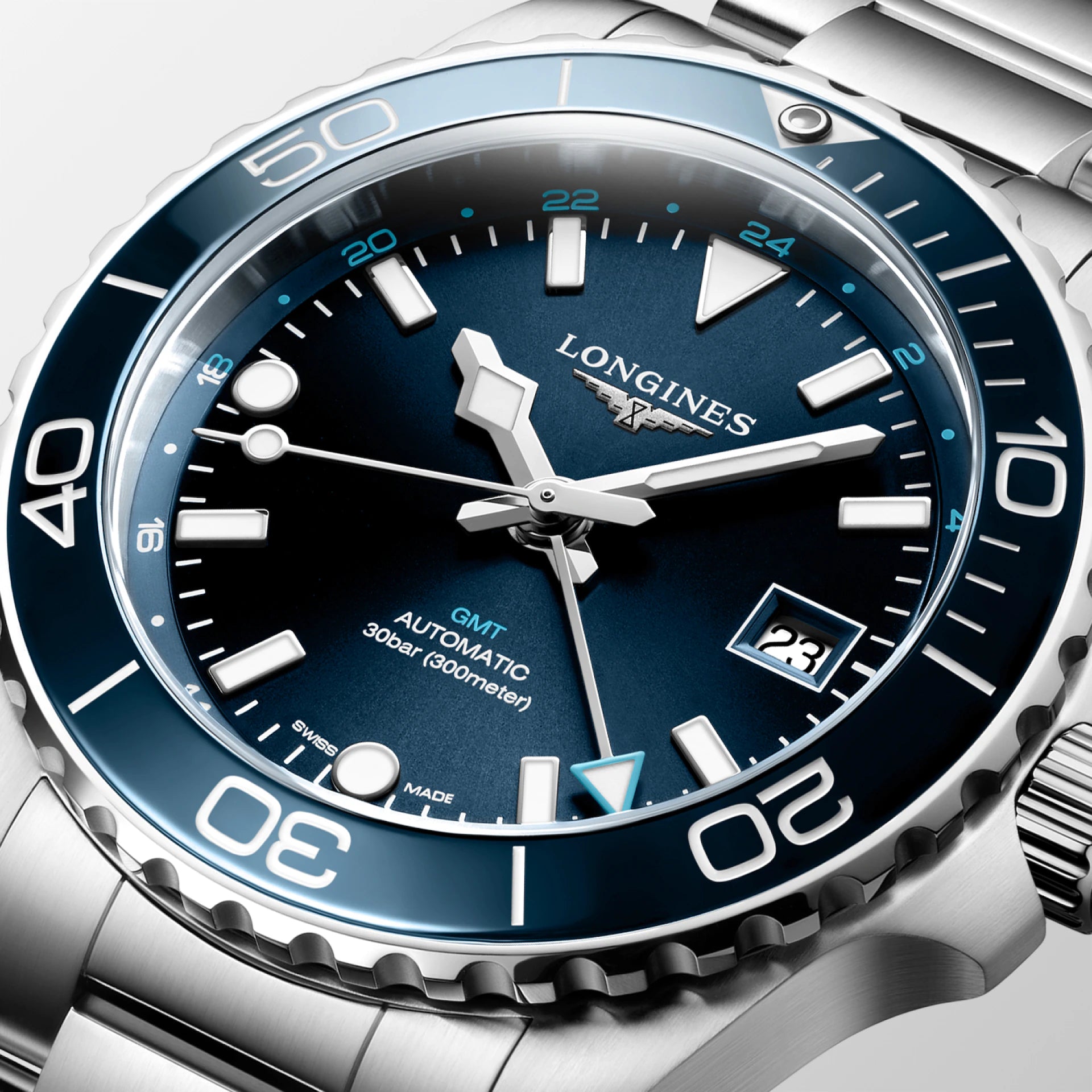 Orologio Longines HydroConquest GMT